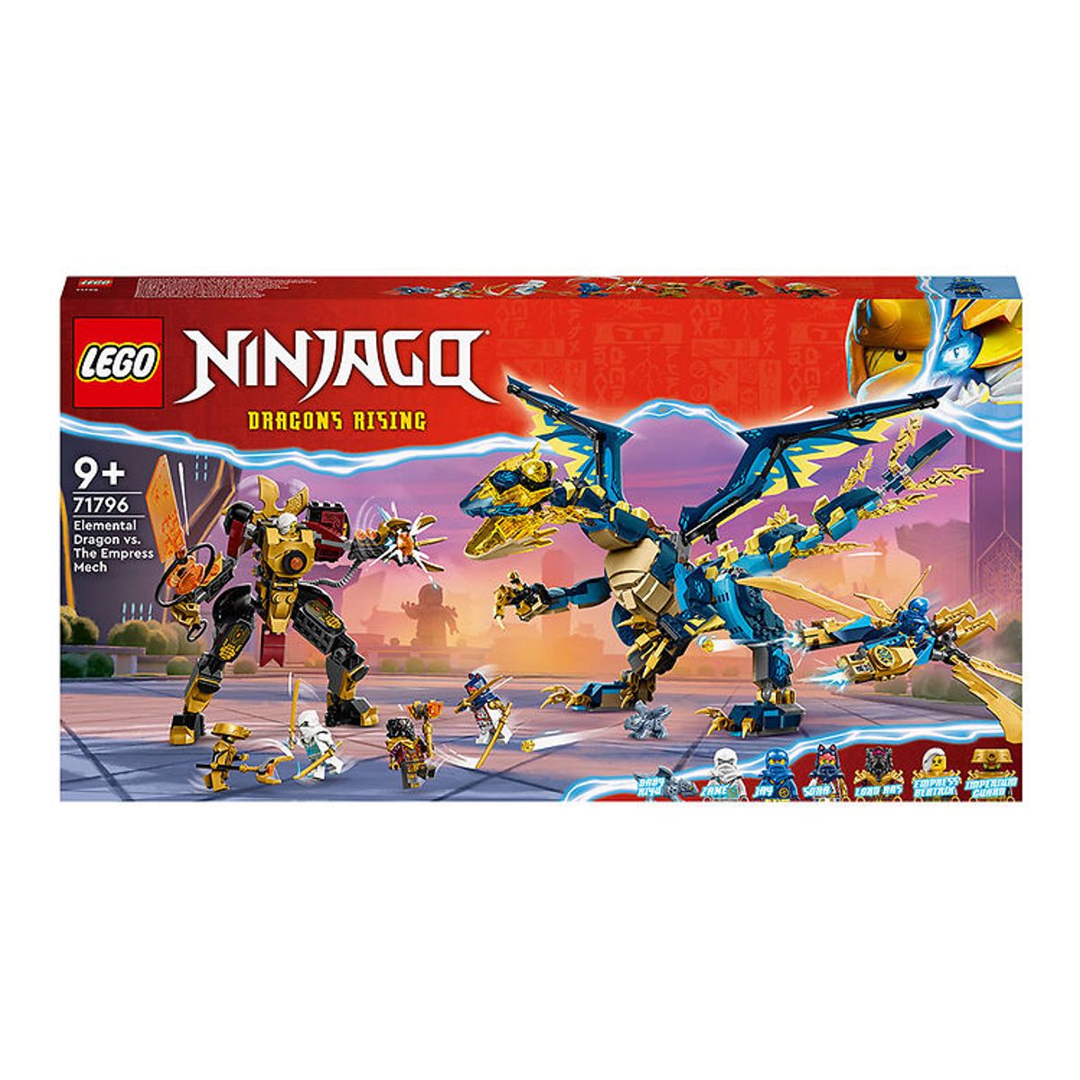 LEGO ® Ninjago - Elementdrage mod kejserinde-kamprobotten 71796 -