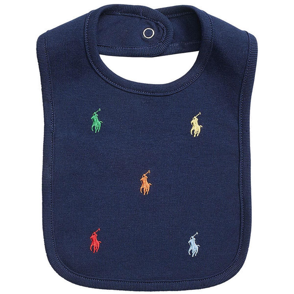 Polo Ralph Lauren Hagesmæk - Baby Classics - Navy m. Logoer