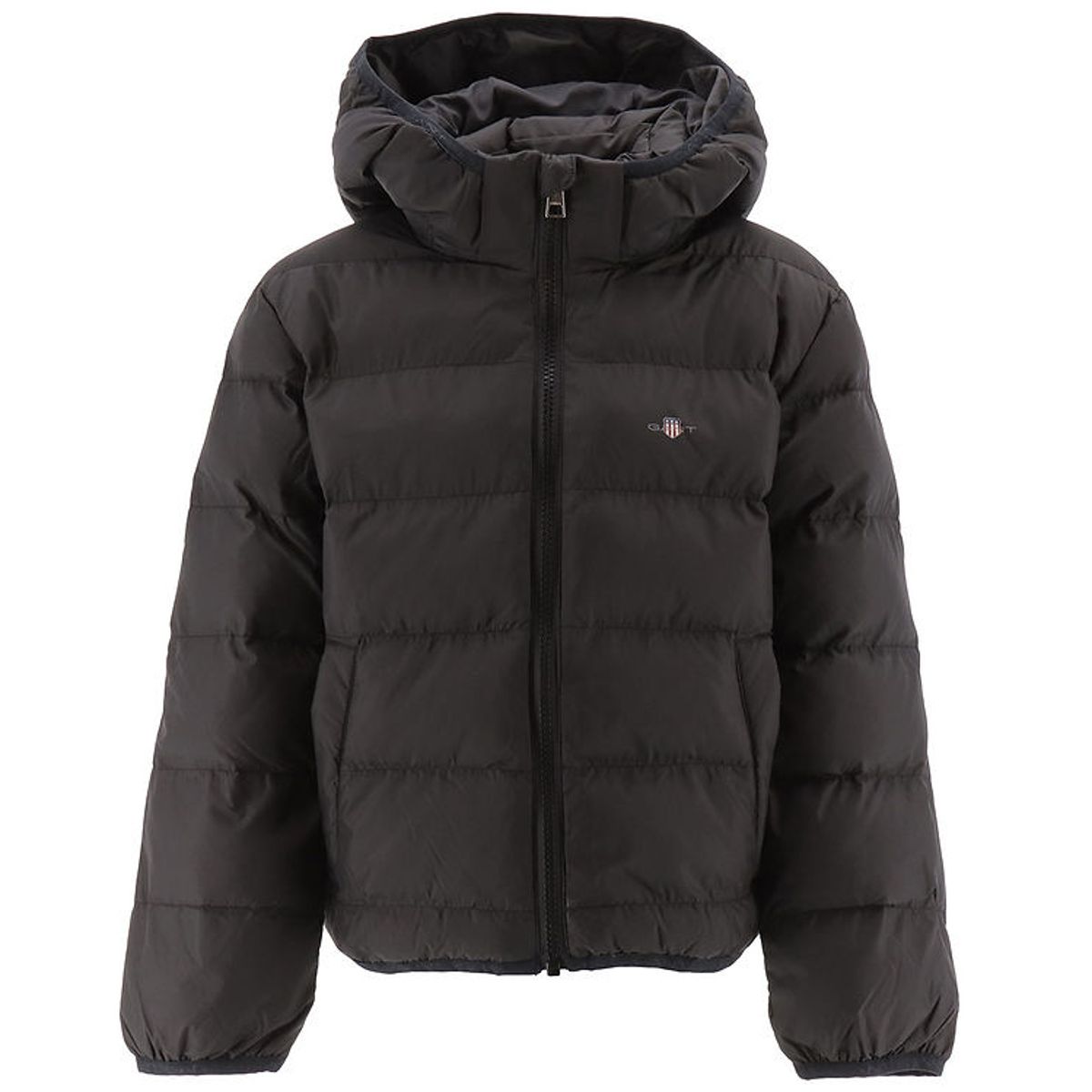 GANT Dynejakke - Light Padded Shield - Sort