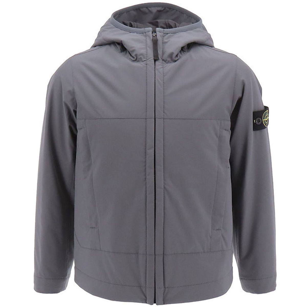 Stone Island Softshelljakke m. Vattering - Lead Grey