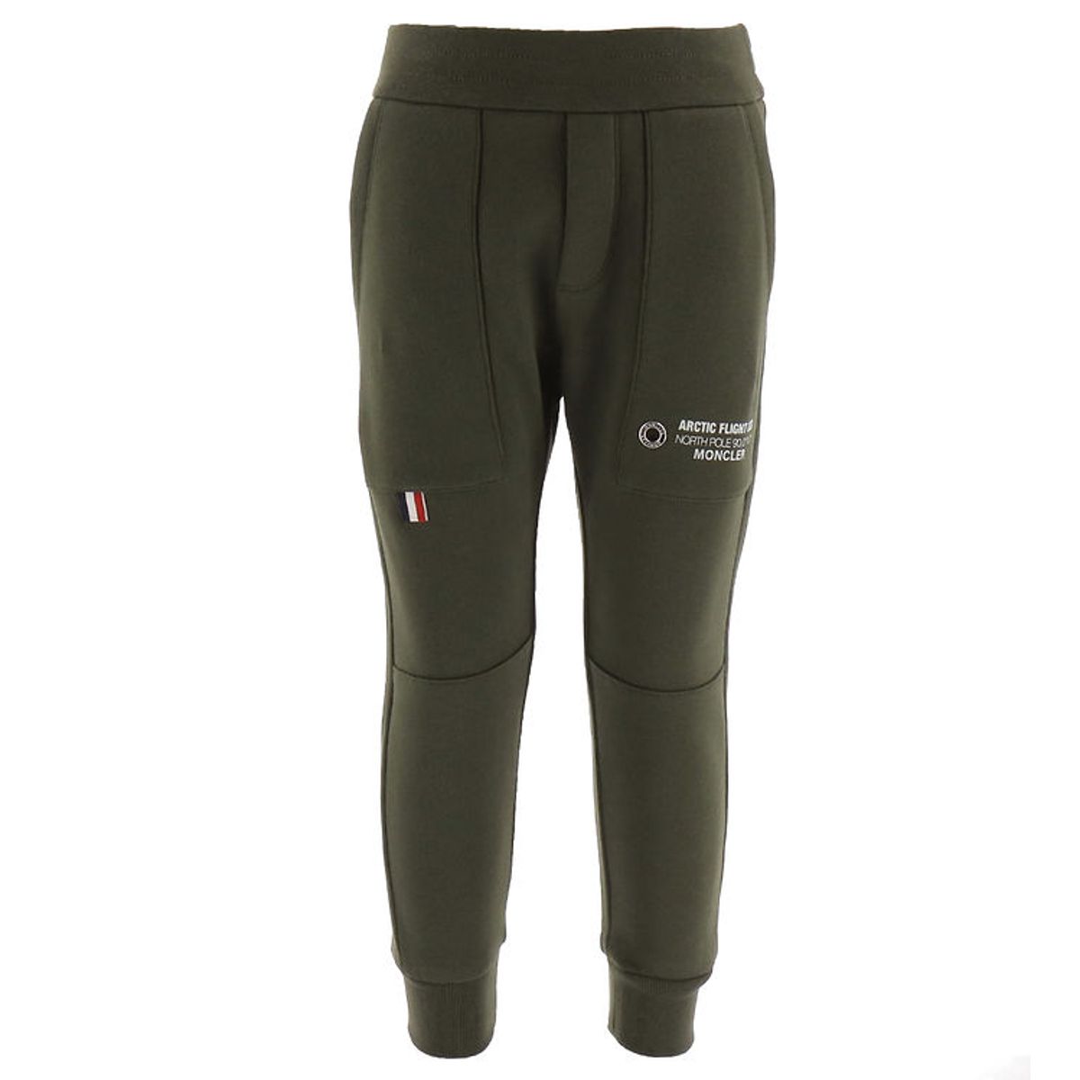 Moncler Sweatpants - Armygrøn m. Hvid