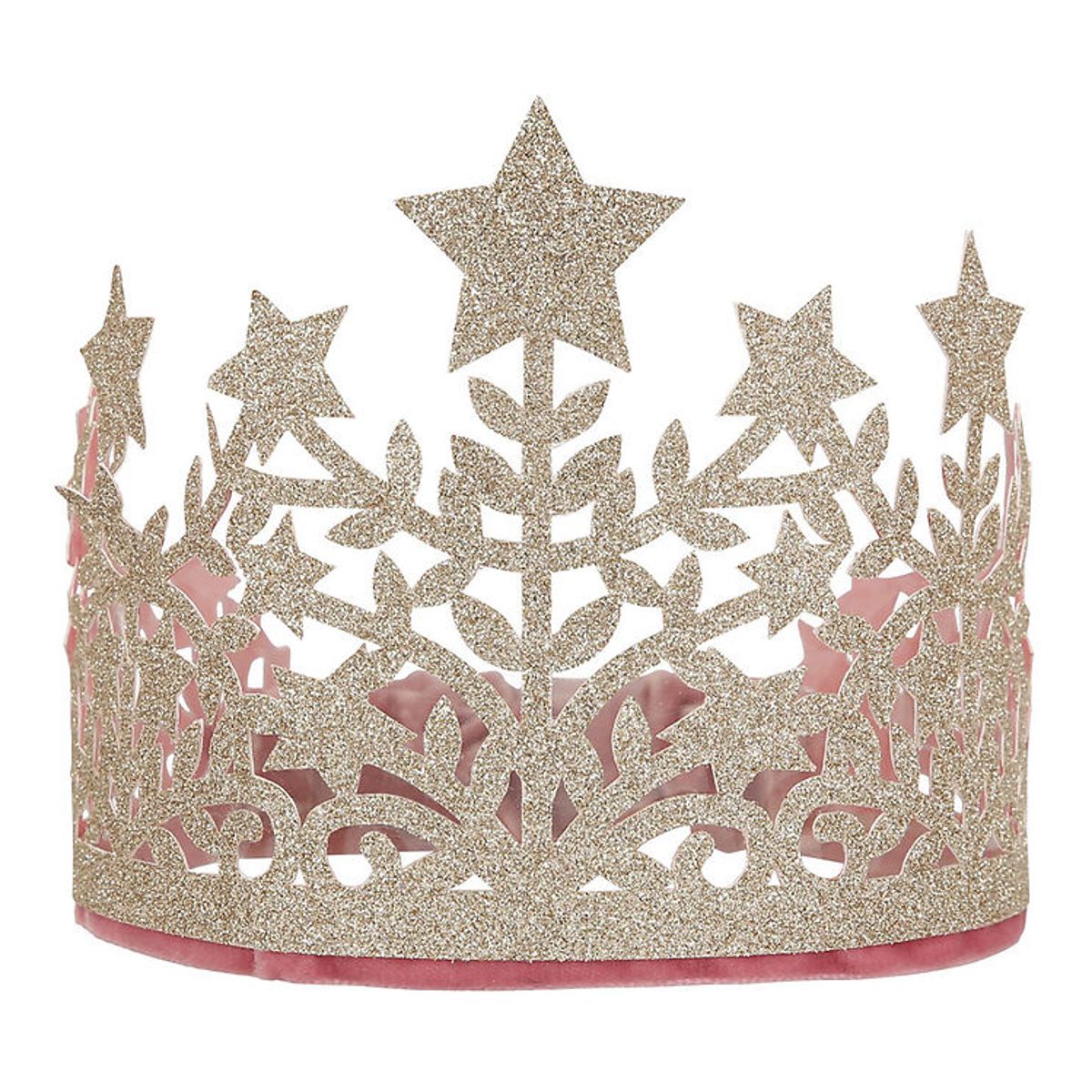 Meri Meri Udklædning - Krone - Glitter Fabric Star Crown