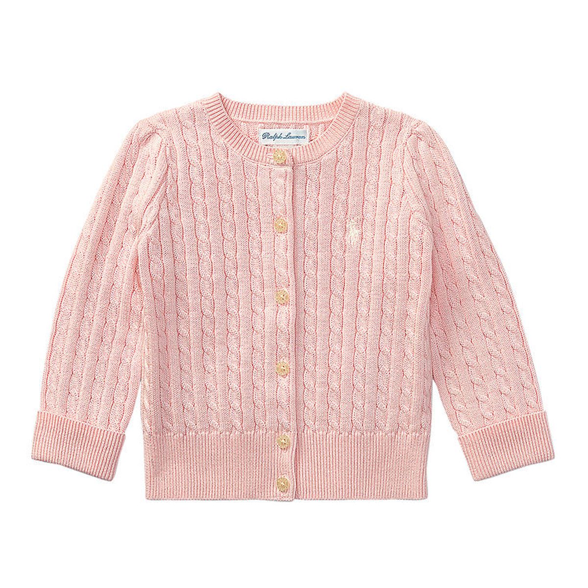 Polo Ralph Lauren Cardigan - Strik - Core Replen - Rosa