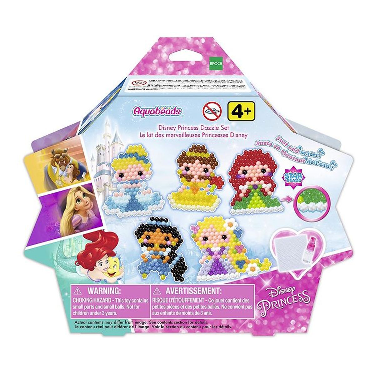 Aquabeads Perlesæt - 600+ stk. - Disney Princess Dazzle Set