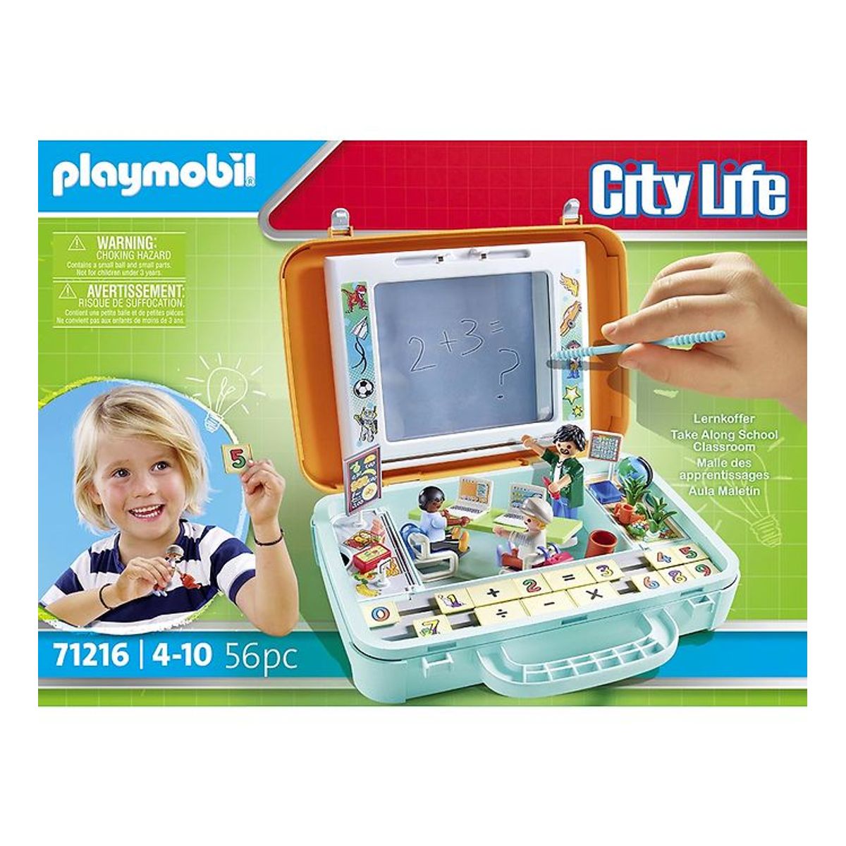 Playmobil City Life - Klasseværelse - 71216 - 56 Dele