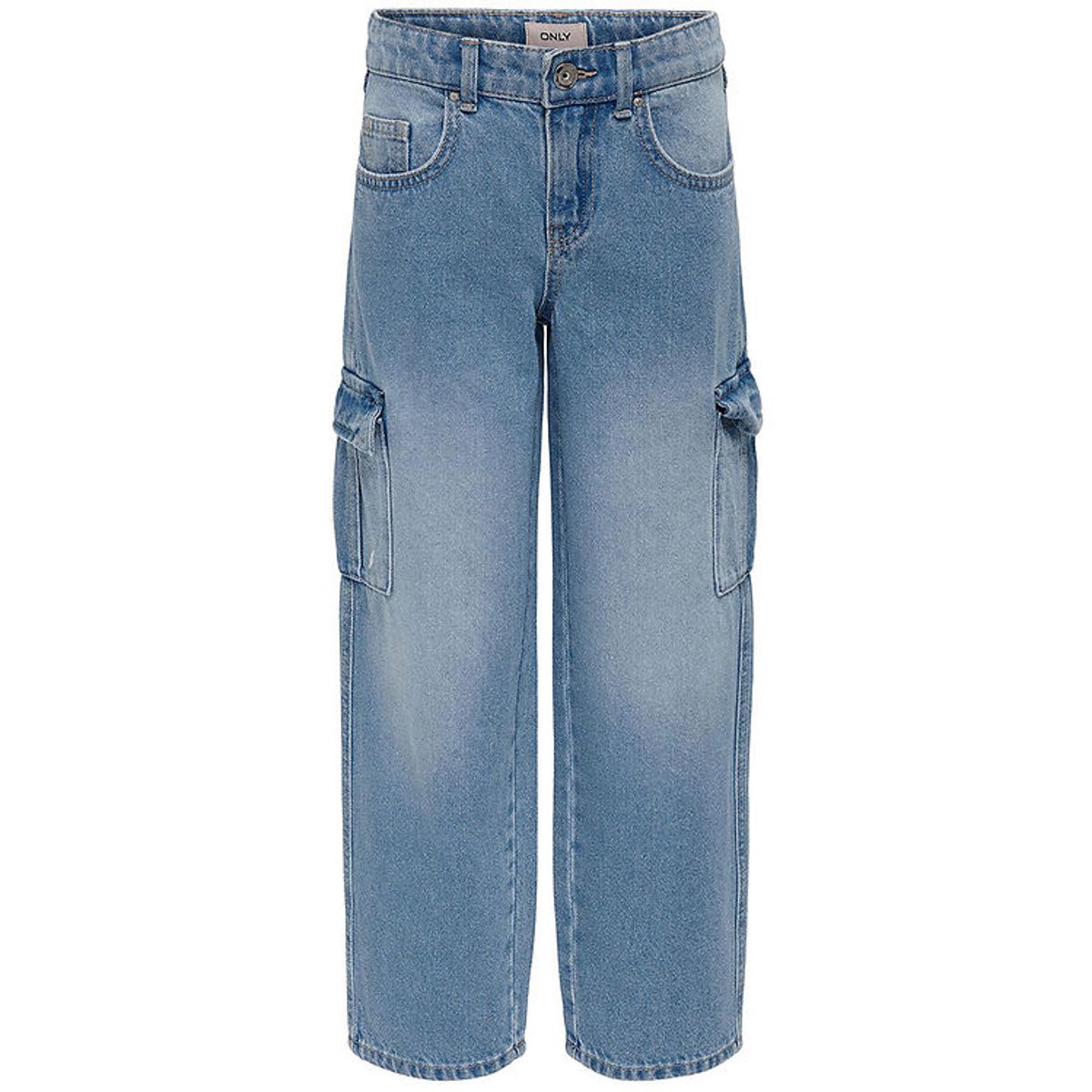 Kids Only Cargobukser - Noos - KogHarmony - Light Blue Denim