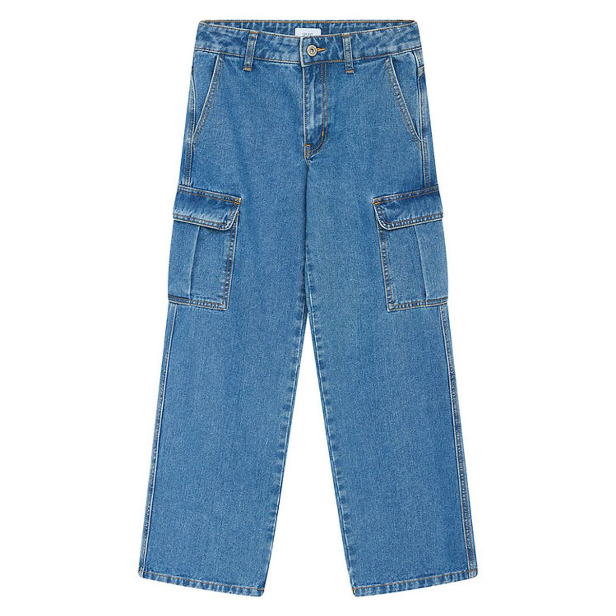 Grunt Jeans - Worki Low Waist Cargo - Authentic Blue