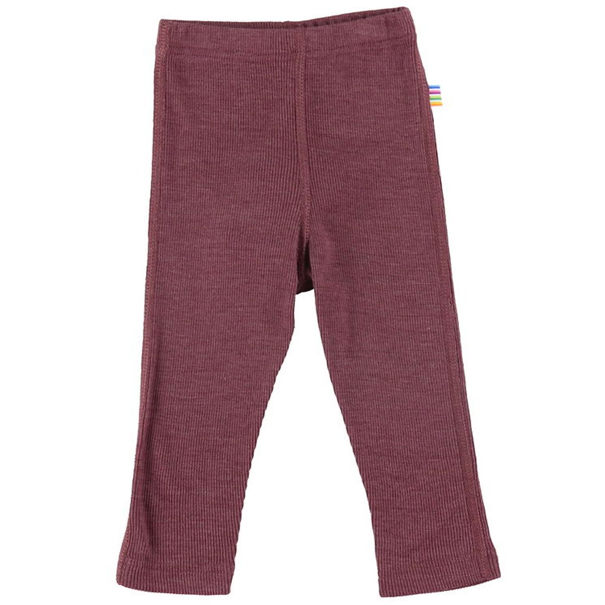 Joha Leggings - Rib - Uld/Silke - Bordeaux