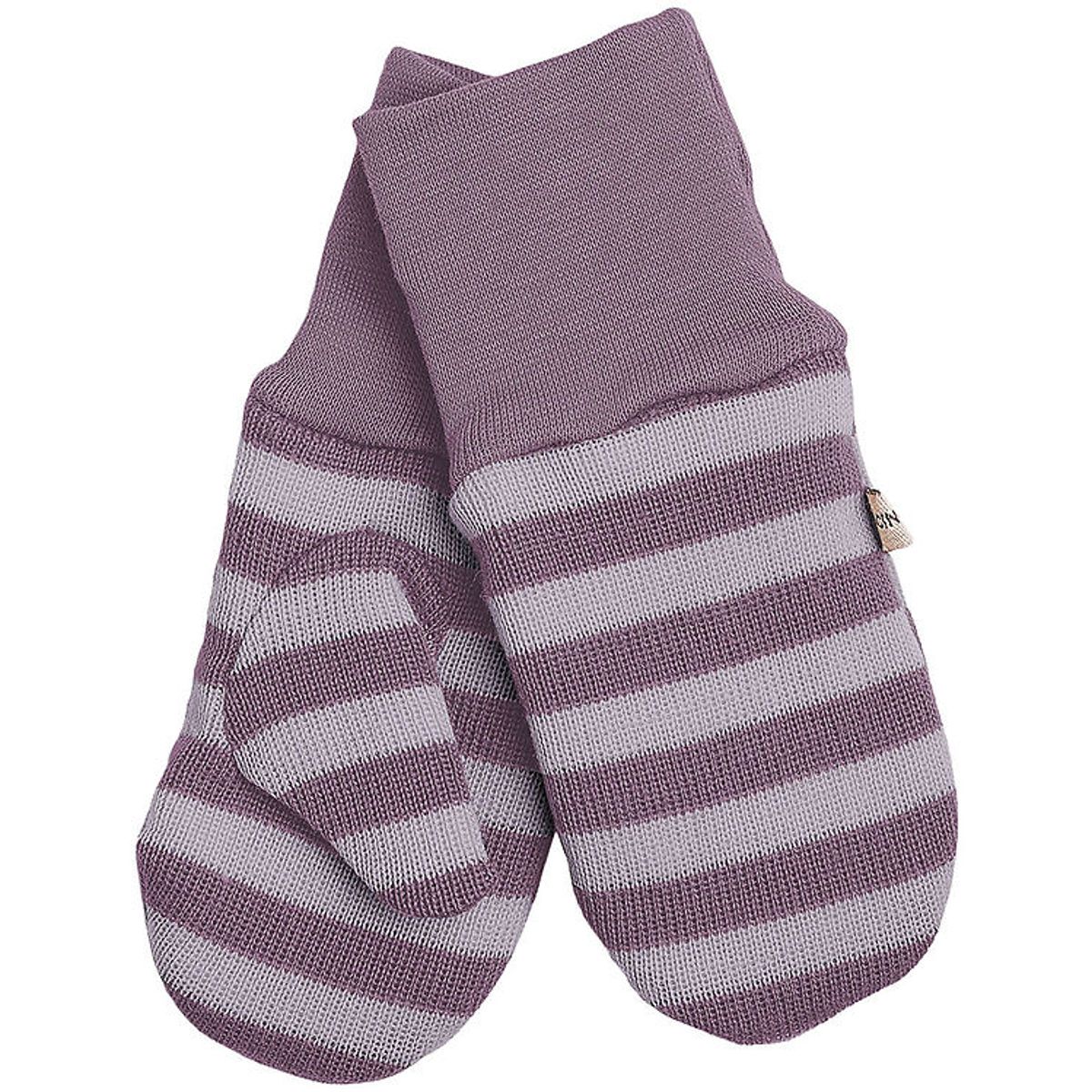 Racing Kids Luffer - Uld/Bomuld - Dusty Purple m. Striber