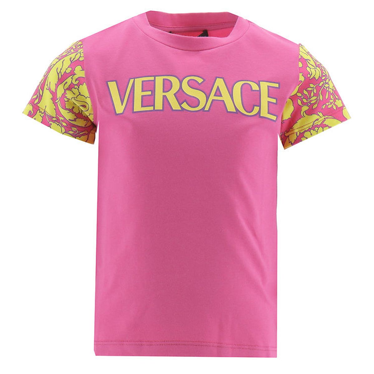 Versace T-shirt - Fuchia m. Gul