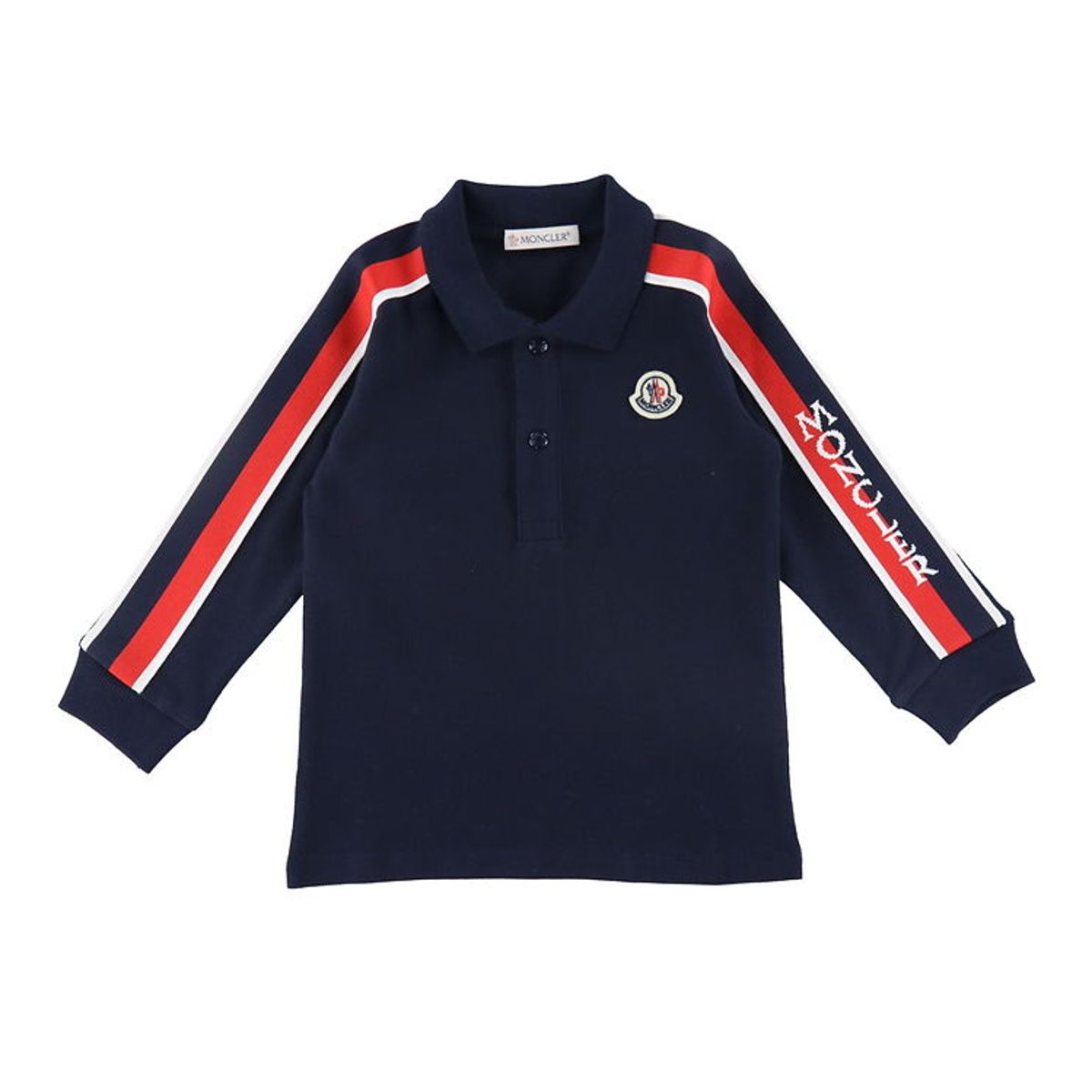 Moncler Polobuse - Navy m. Rød