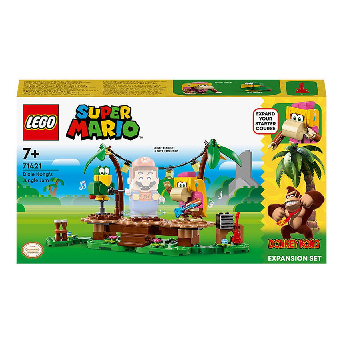 LEGO ® Super Mario - Dixie Kongs Jungle Jam 71421 - Udvidelsessæt