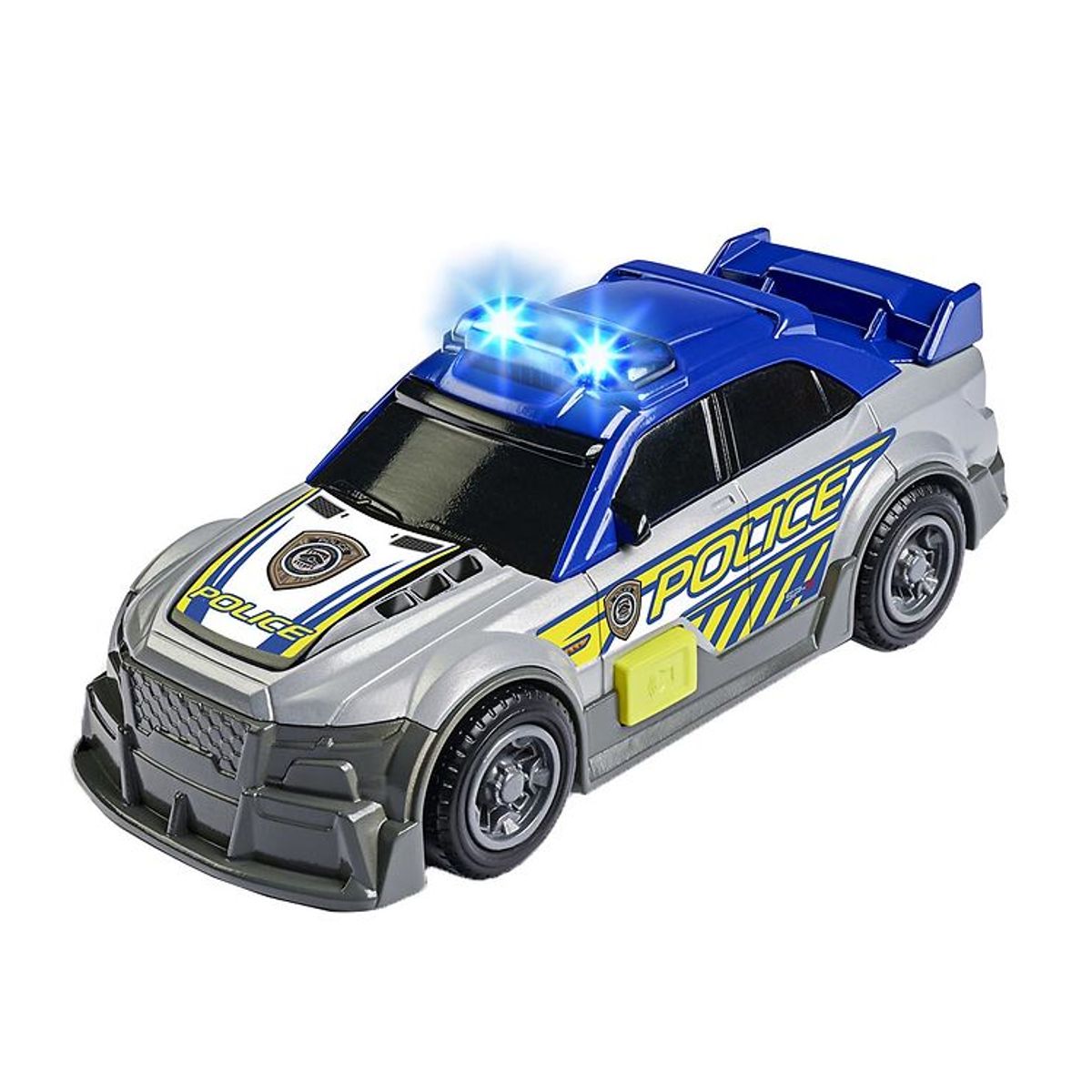 Dickie Toys Bil - Police Car - Lys/Lyd