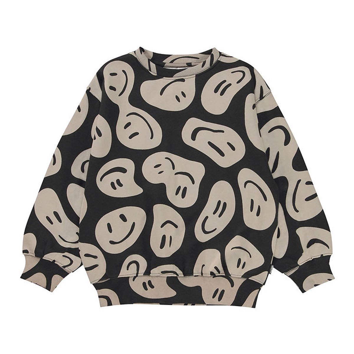 Molo Sweatshirt - Monti - Smile on Black