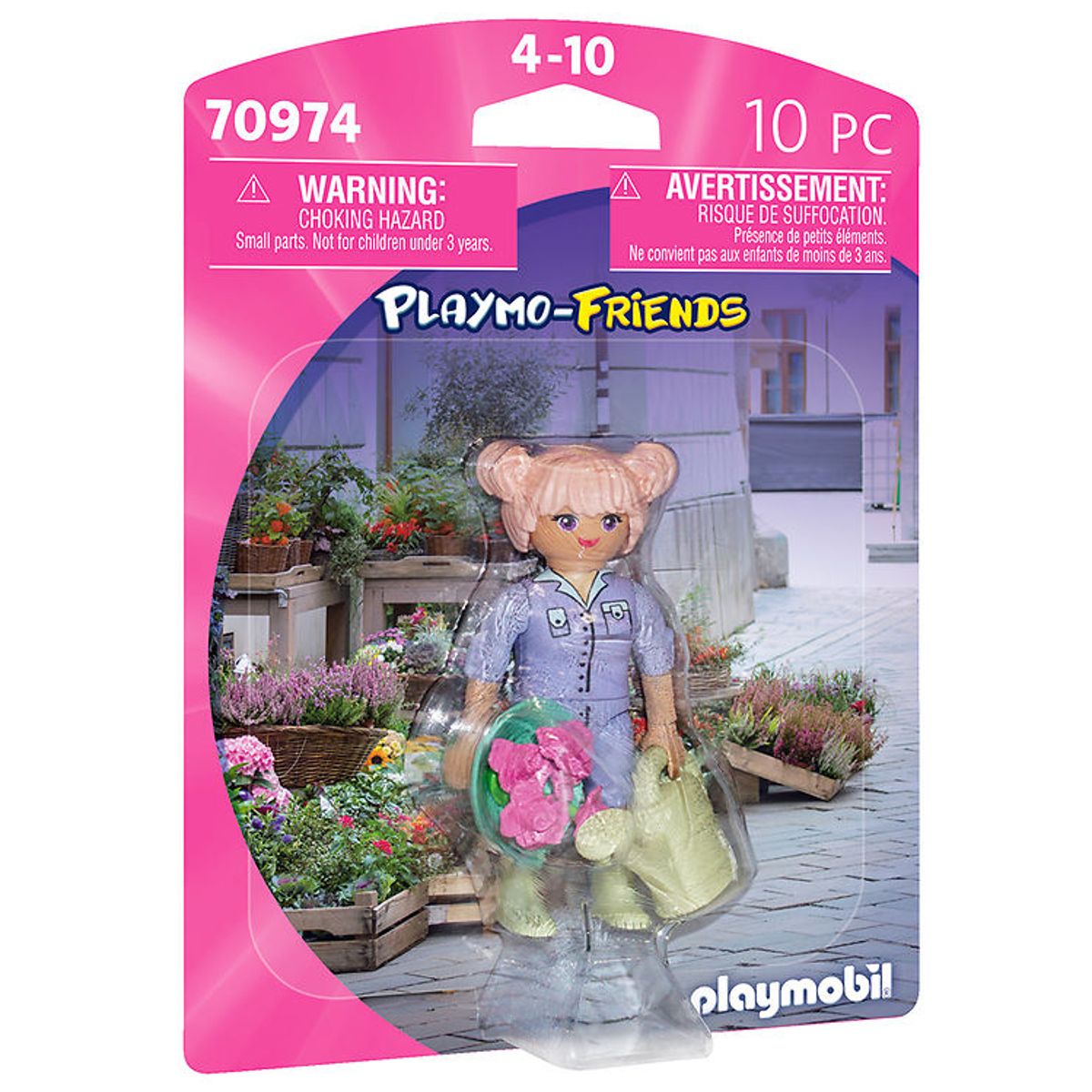 Playmobil Playmo-Friends - Blomsterhandler - 70974 - 10 Dele