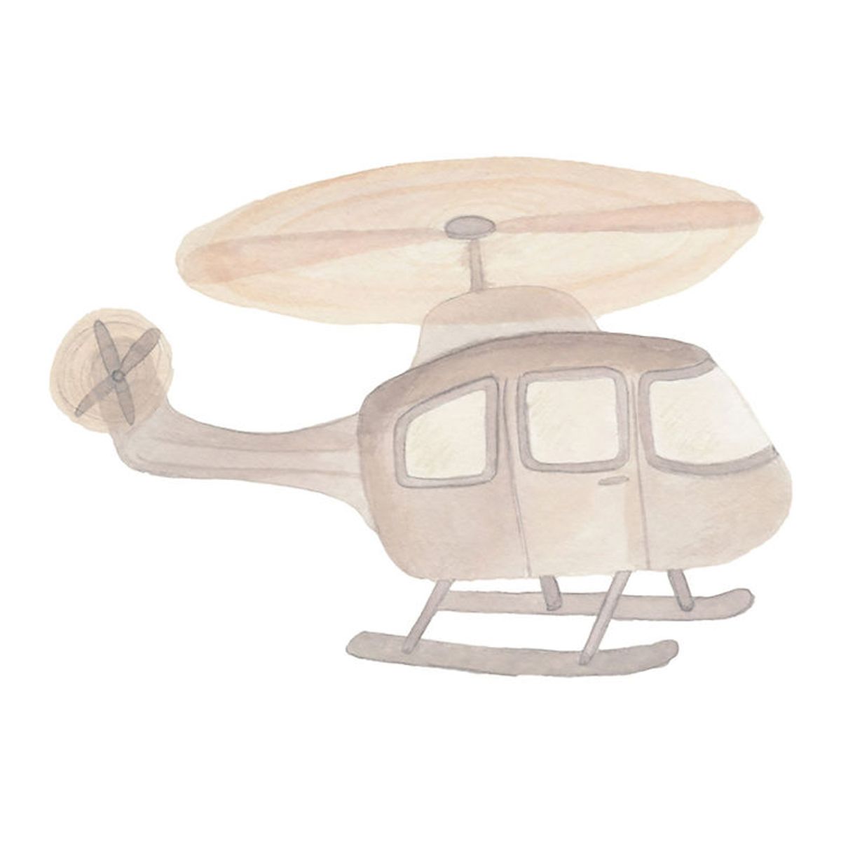 That's Mine Wallstickers - Helicopter - Multi