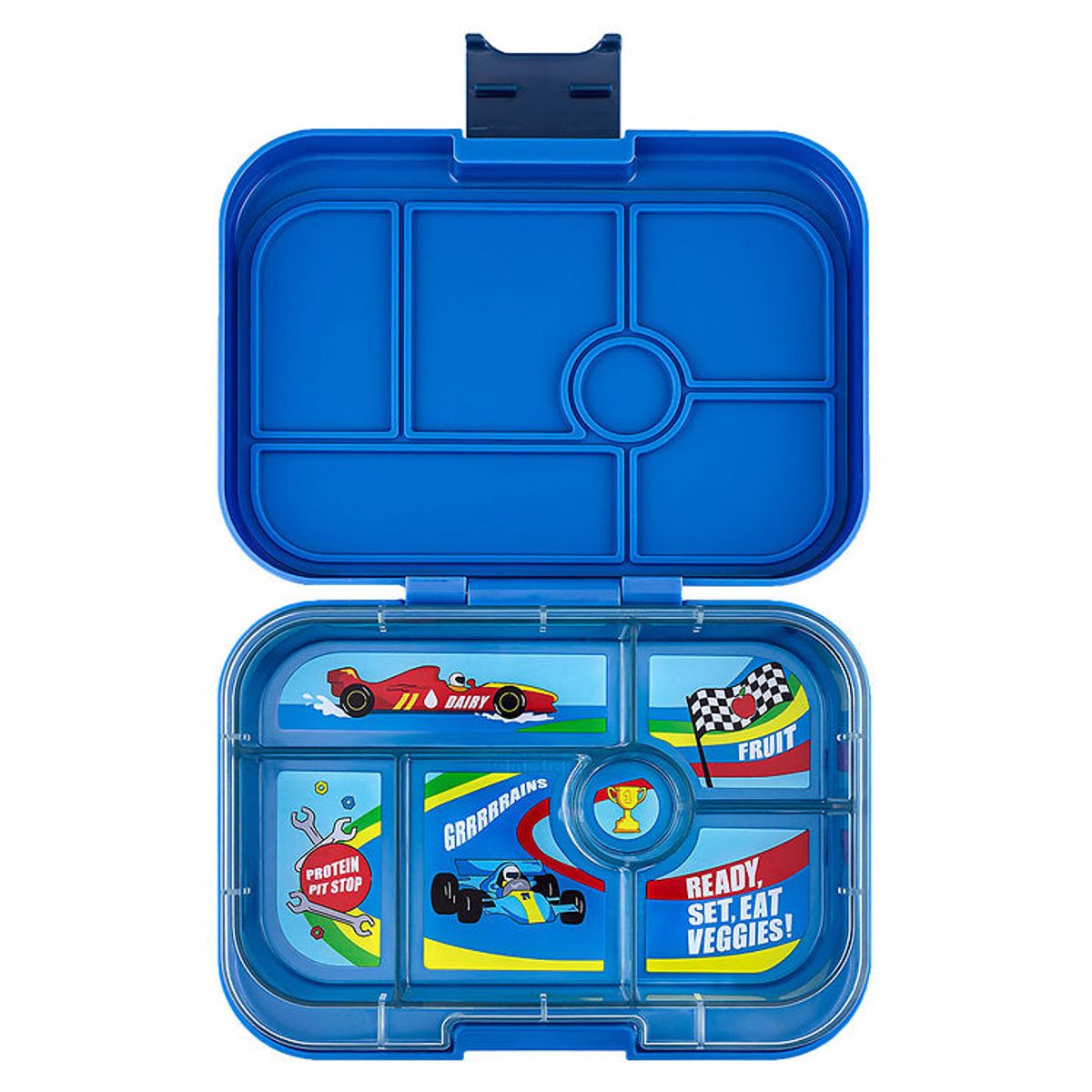 Yumbox Madkasse m. 6 Rum - Bento Original - Surf Blue - Race