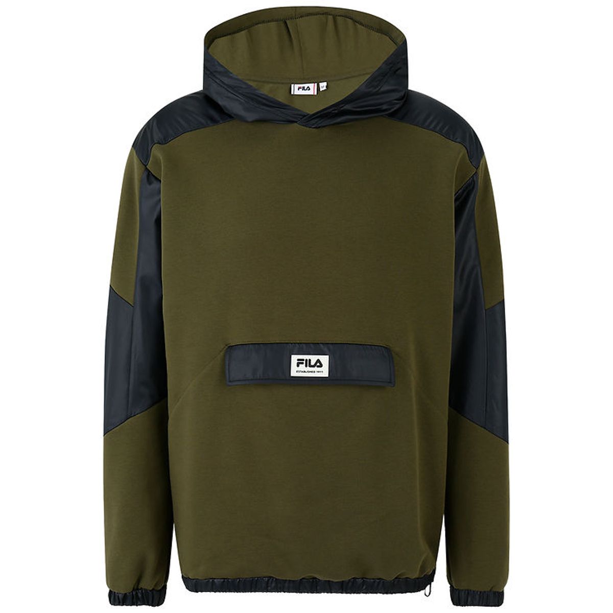 Fila Hættetrøje - Touba - Olive Night-Black