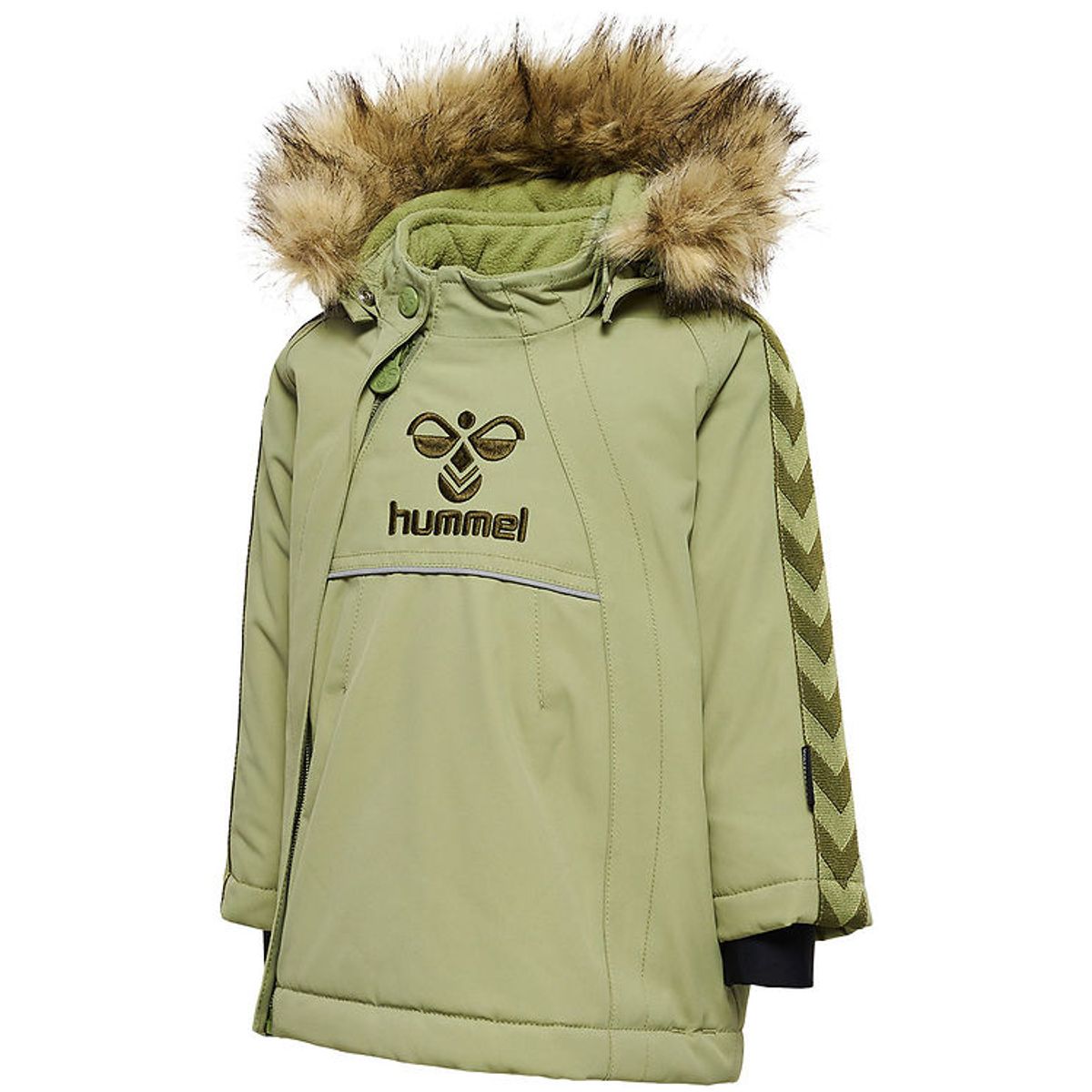 Hummel Vinterjakke - hmlJessie Tex - Oil green