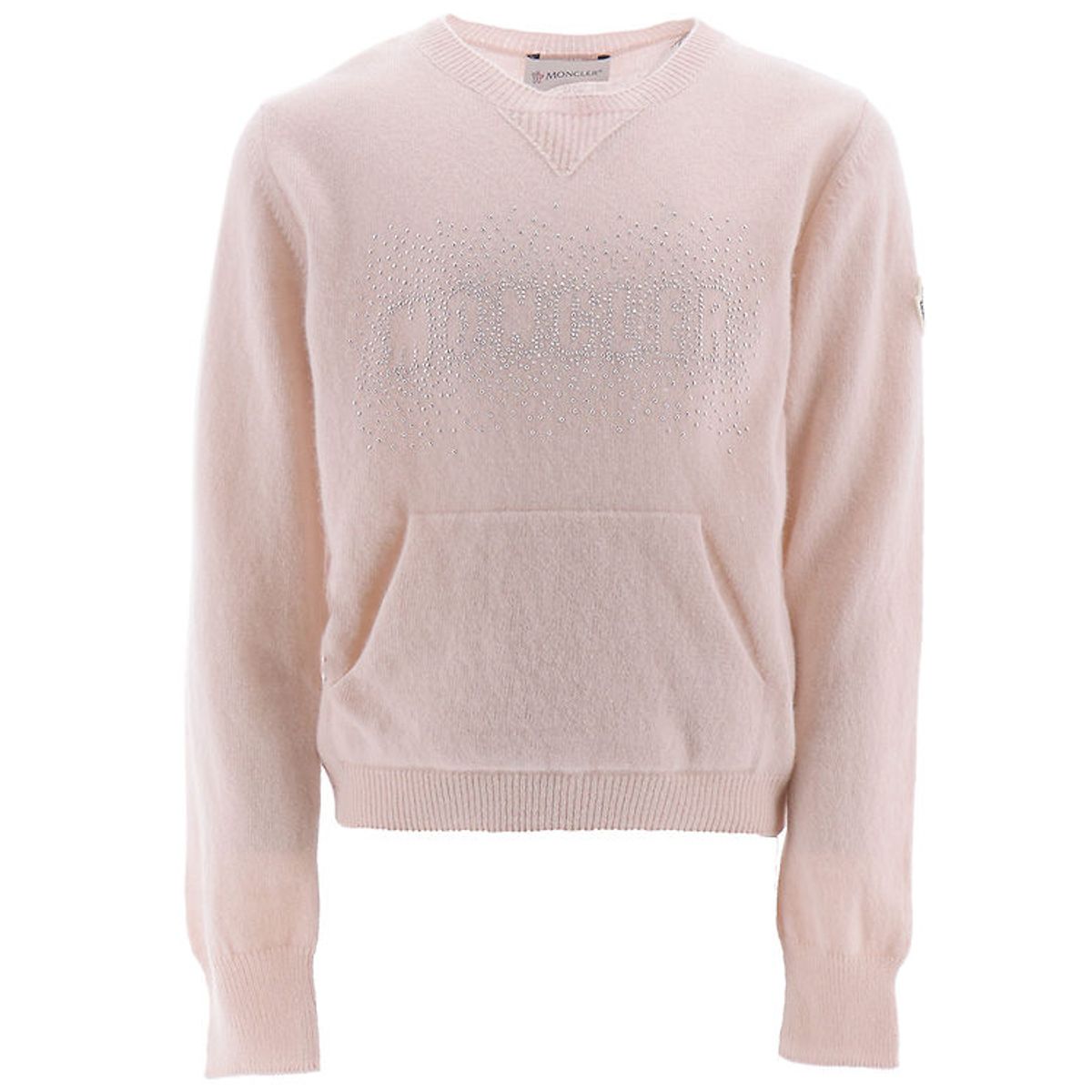 Moncler Bluse - Uld - Dusty Rose m. Sølv