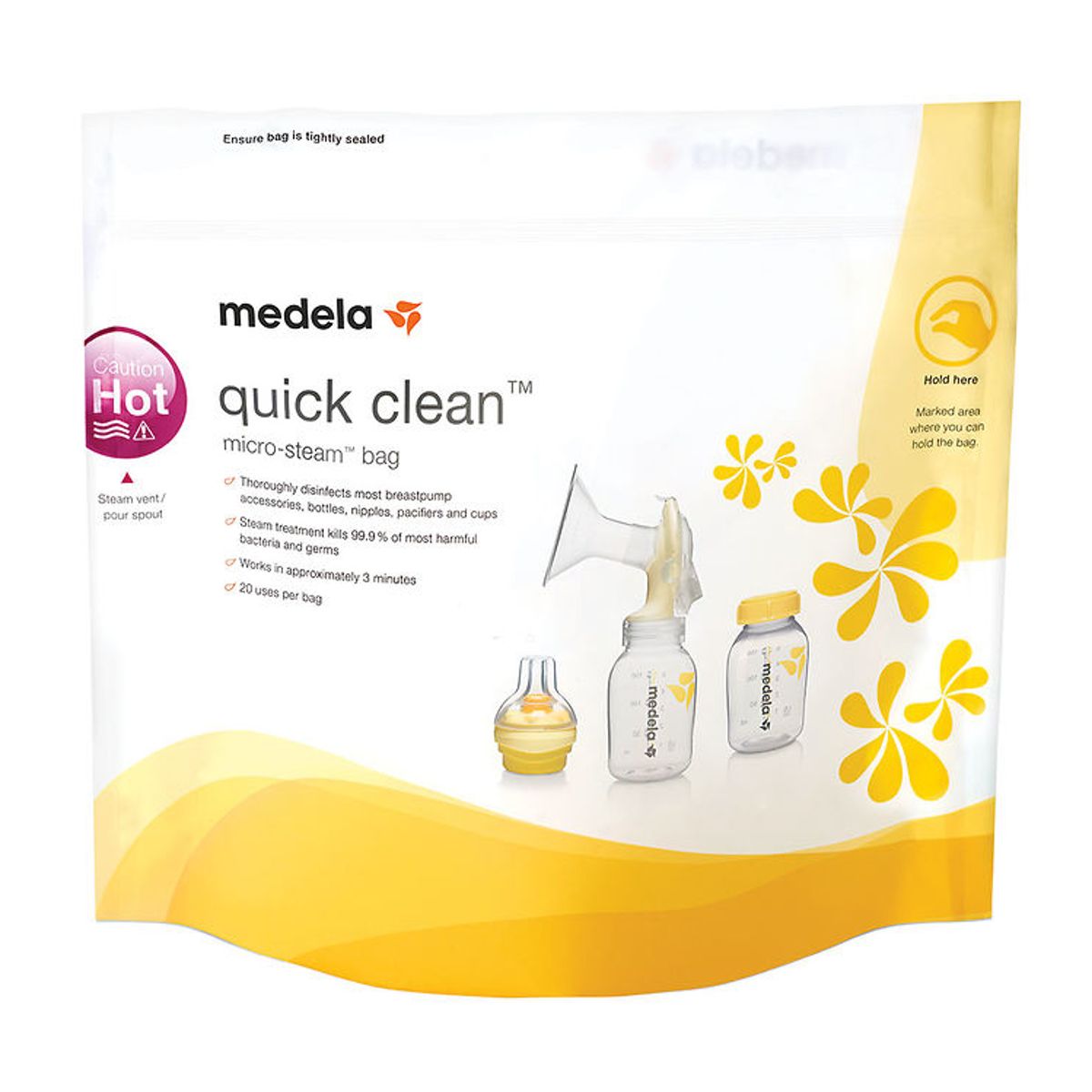 Medela Poser til Microovn - Quick Clean - 5 stk.