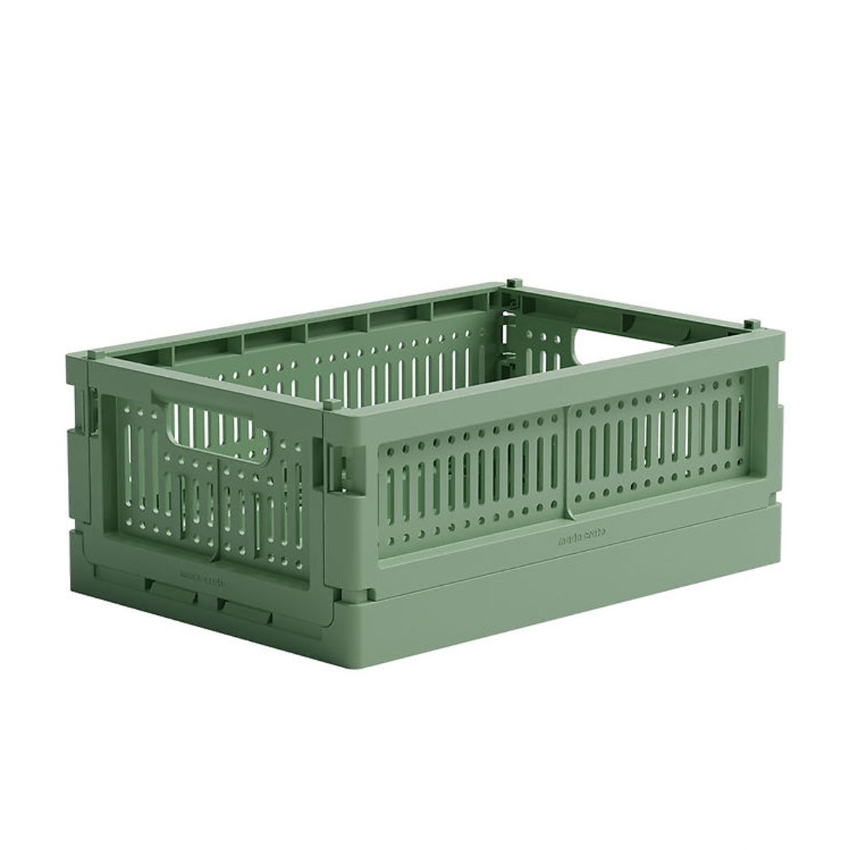 Made Crate Foldekasse - Mini - 24x17x9,5 cm - Green Bean Green