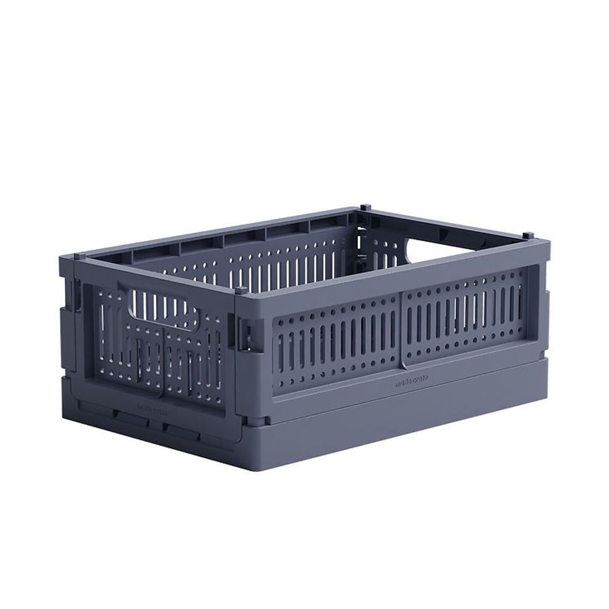 Made Crate Foldekasse - Mini - 24x17x9,5 cm - Blue Grey