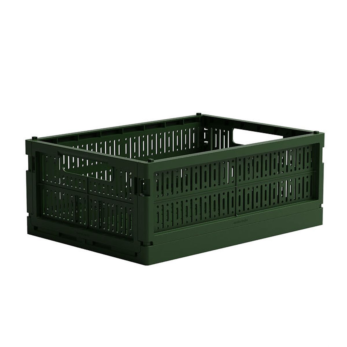 Made Crate Foldekasse - Midi - 33x24x13 cm - Racing Green