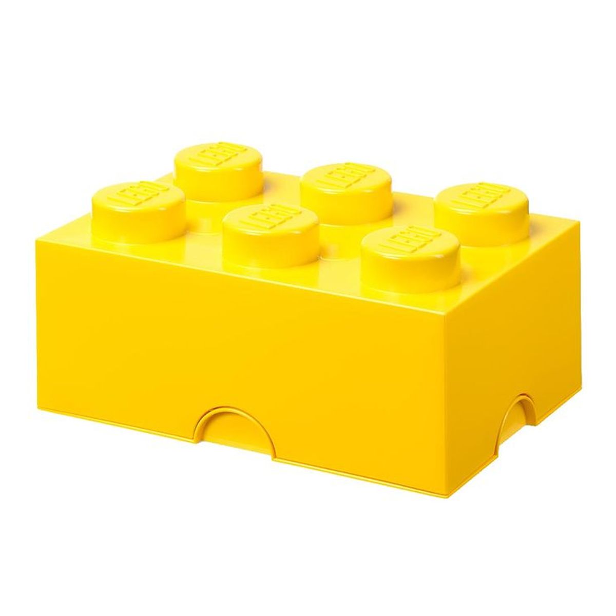 LEGO ® Storage Opbevaringsboks - 6 Knopper - 37,5x25x18 - Bright