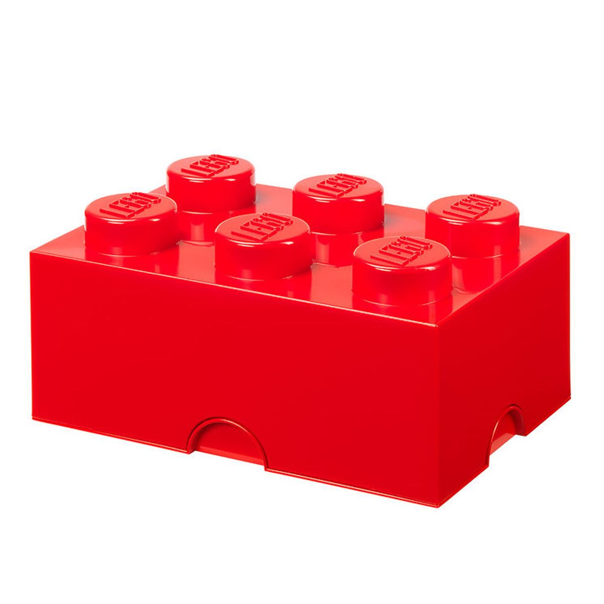 LEGO ® Storage Opbevaringsboks - 6 Knopper - 37,5x25x18 - Bright