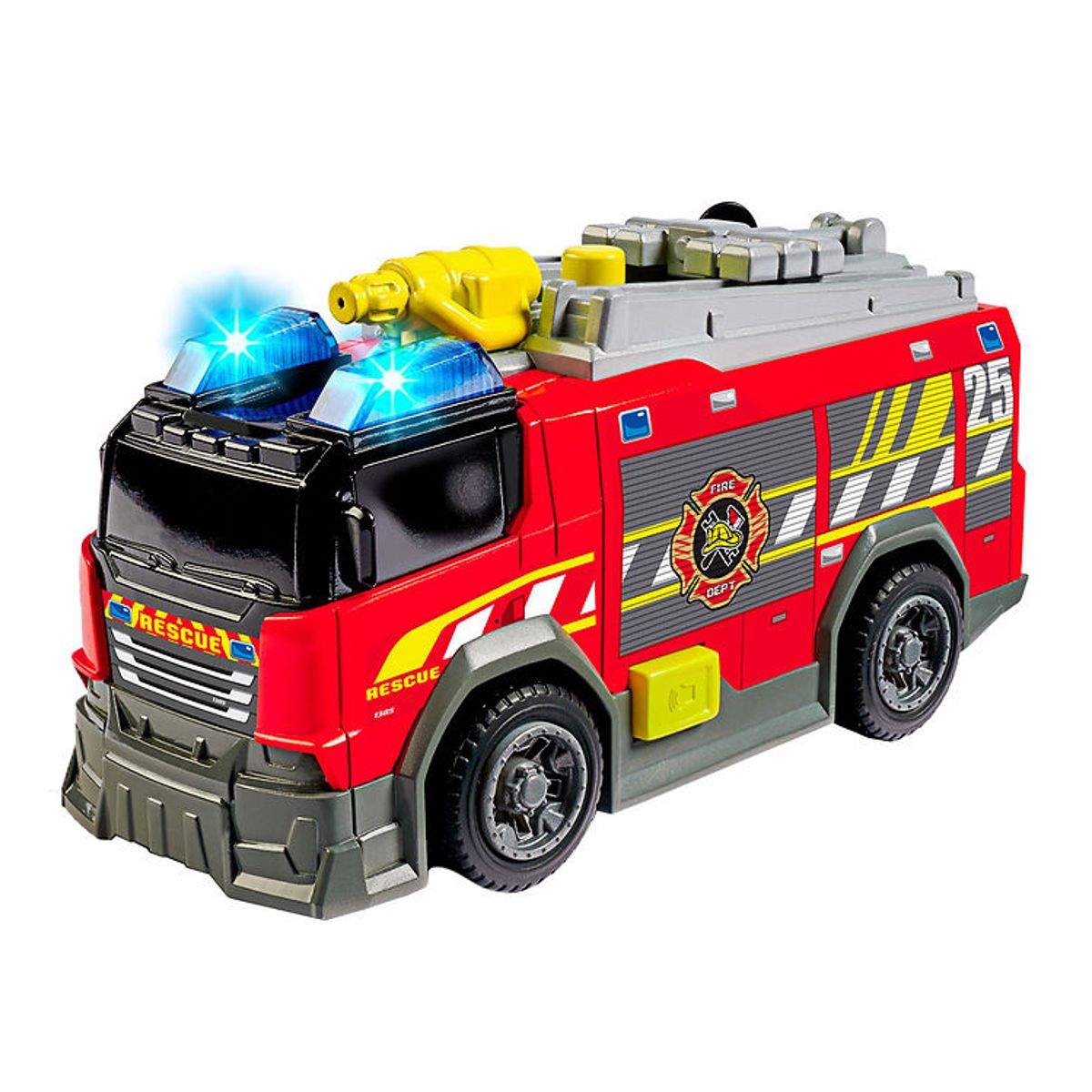 Dickie Toys Bil - Fire Truck - Lyd/Lys