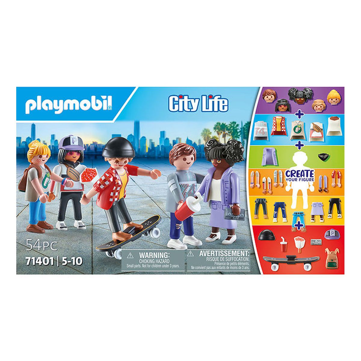 Playmobil City Life - My Figures: Mode - 71401 - 54 Dele