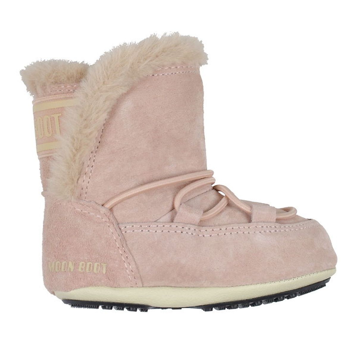 Moon Boot Vinterstøvler - Crib Suede - Pale Pink