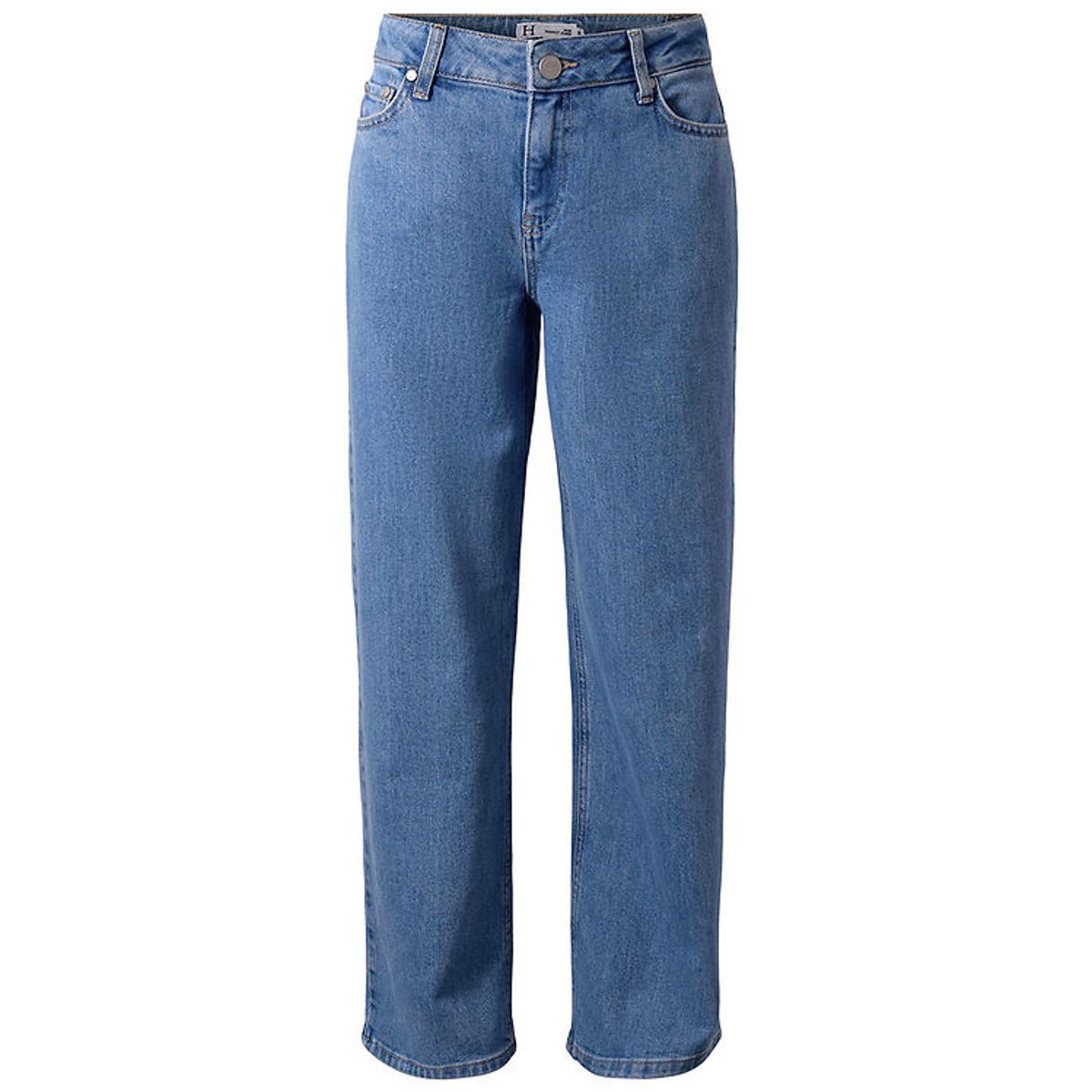 Hound Jeans - Low Waist - Wide - Medium Blue Used