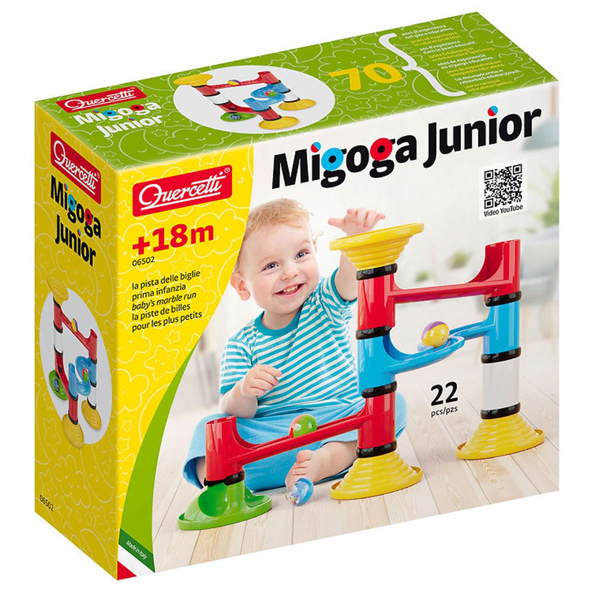 Quercetti Kuglebane - Migoga Junior - 22 Dele - 6502