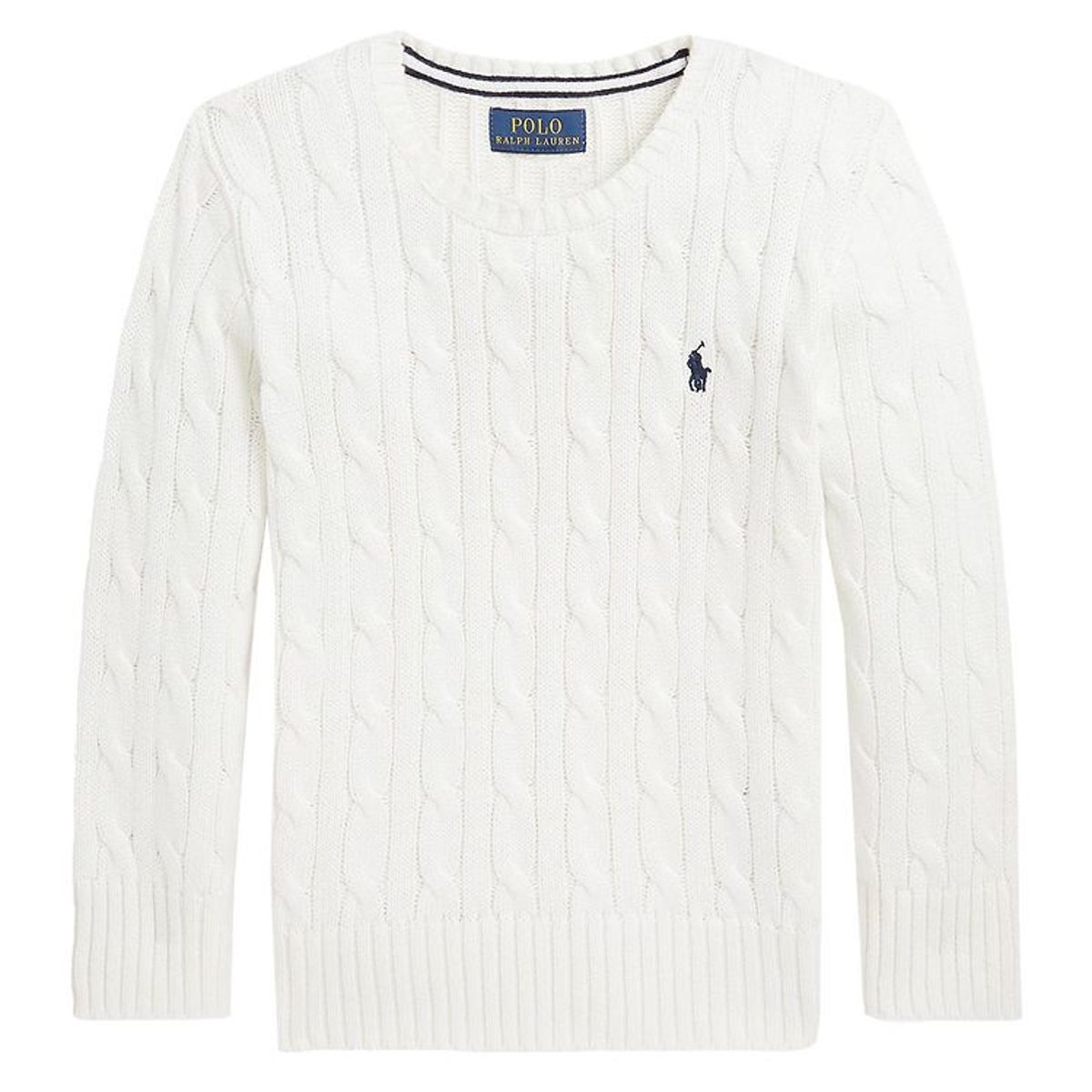 Polo Ralph Lauren Bluse - Strik - Hvid