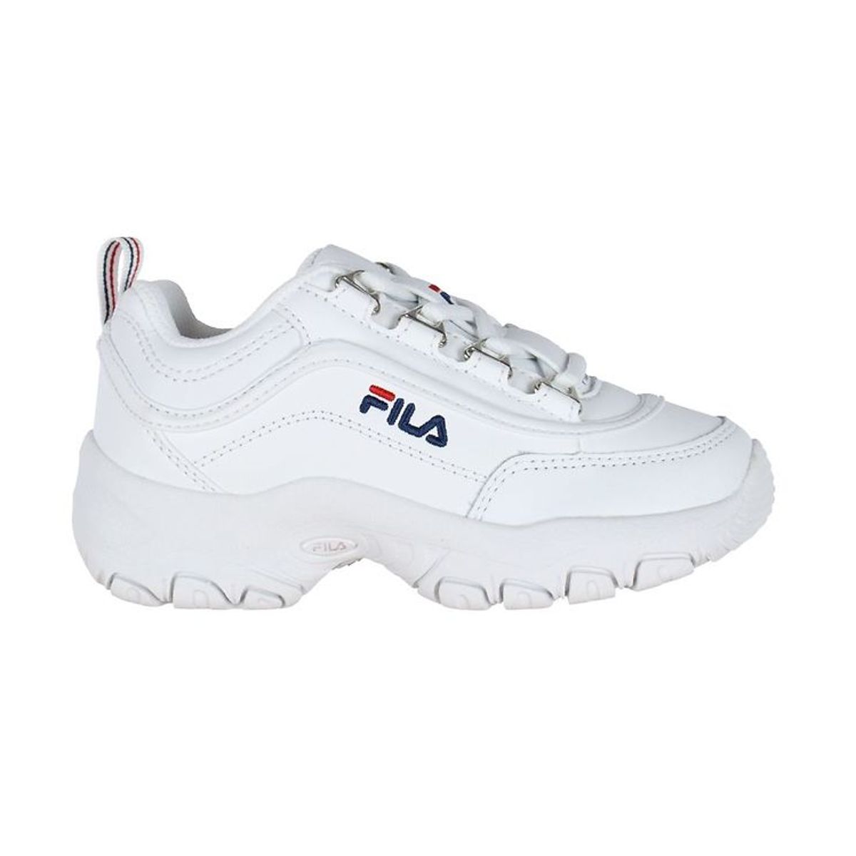 Fila Sko - Strada Low Kids - White