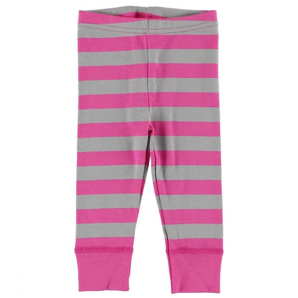 Katvig Leggings - Pink/Gråstribet