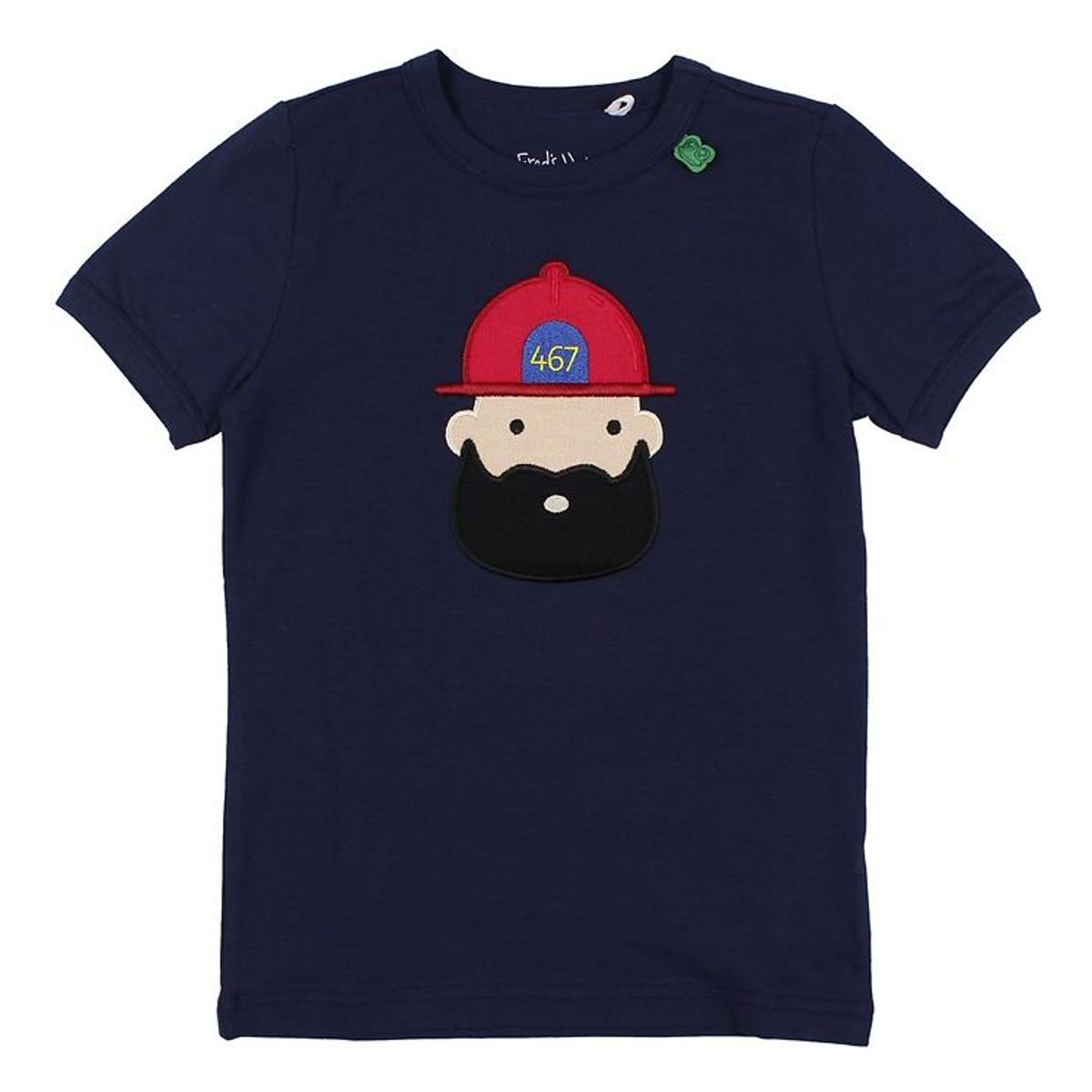 Freds World T-shirt - Navy m. Brandmand