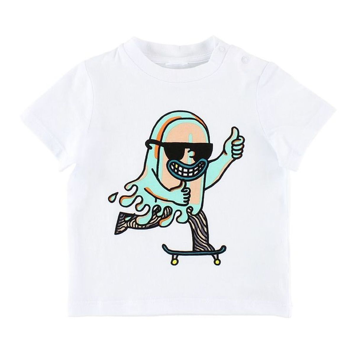 Stella McCartney Kids T-shirt - Hvid m. Ispind