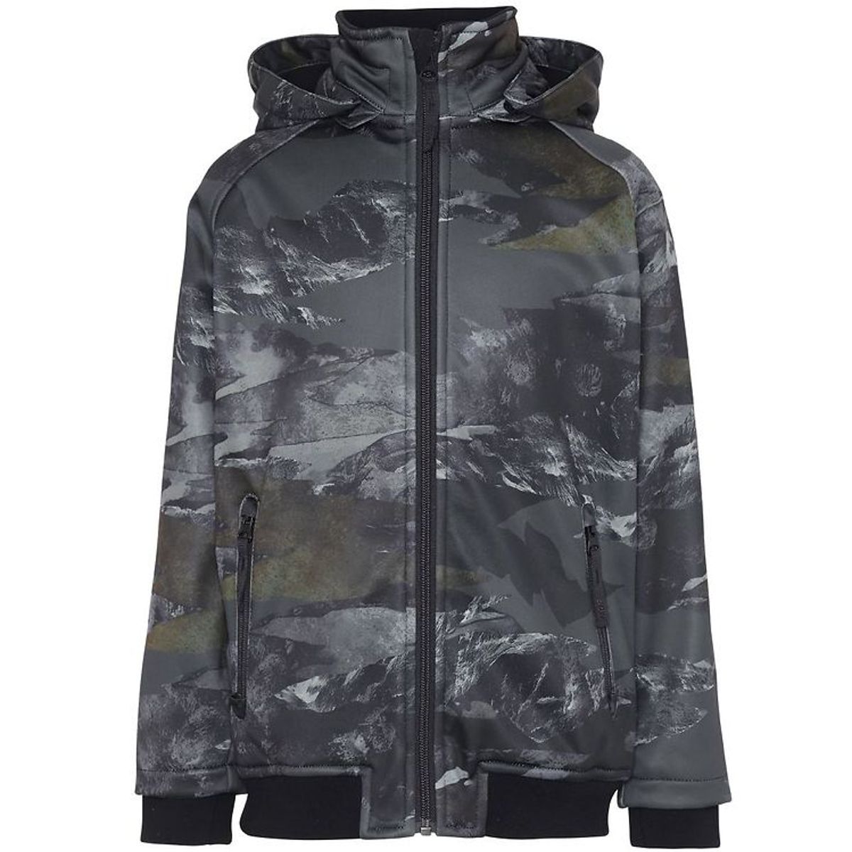 Molo Softshelljakke - Cloudy - Mountain Camo