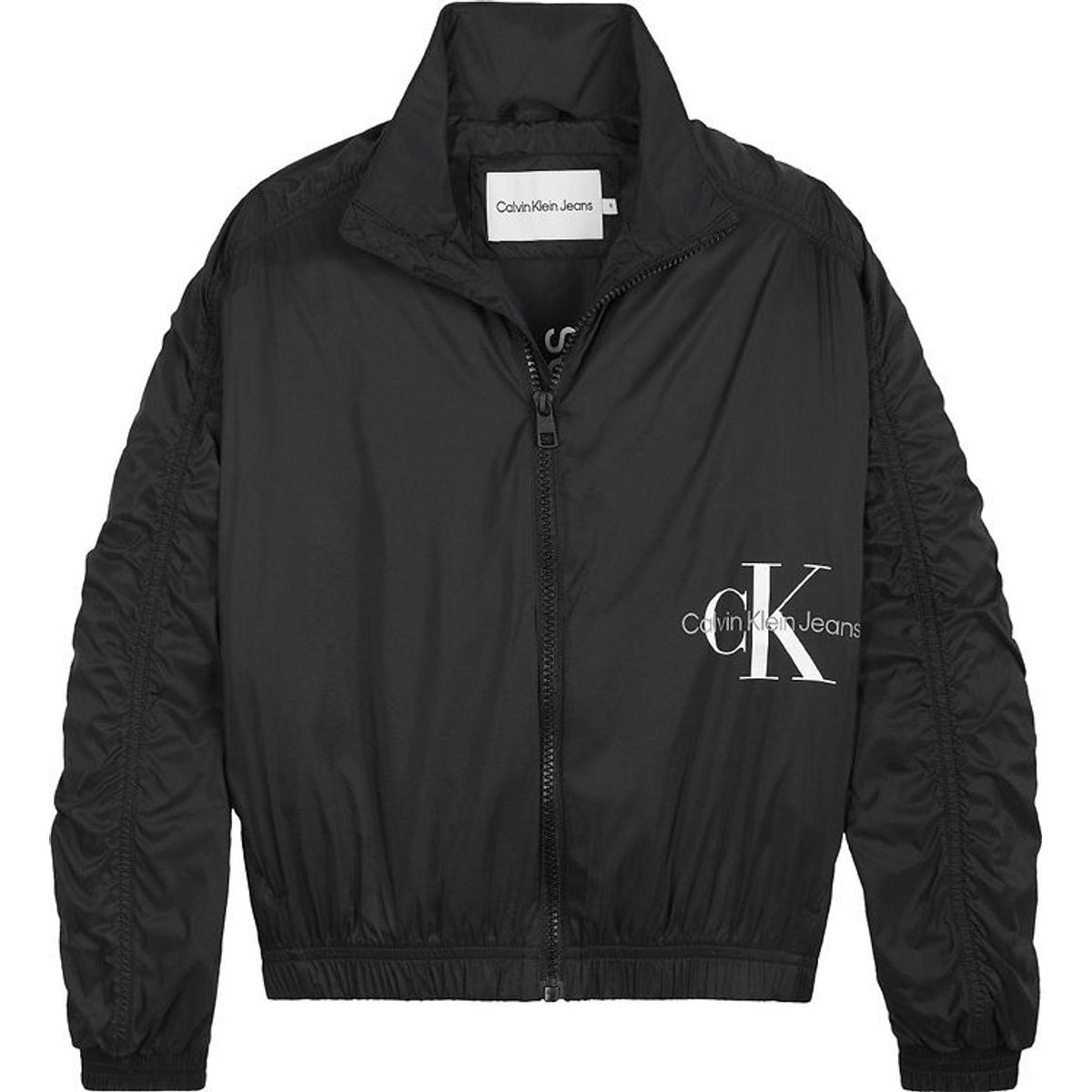 Calvin Klein Sommerjakke - Monogram Off Placed - CK Black