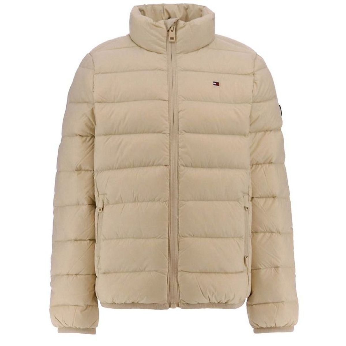 Tommy Hilfiger Dunjakke - Essential Light Down - Savannah Sand