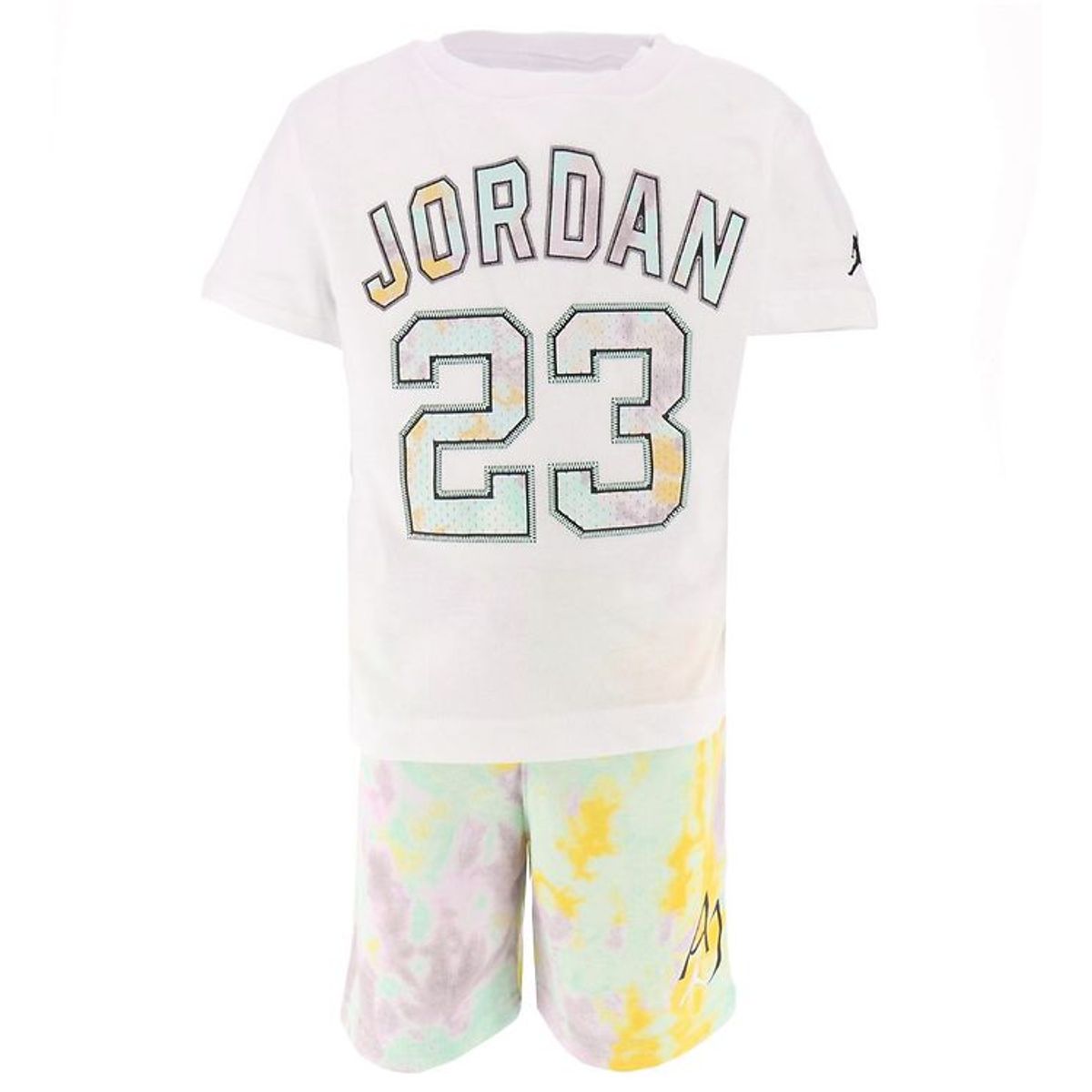 Jordan Sweatshorts/T-shirt - Sport Dna - Mint Foam m. Print