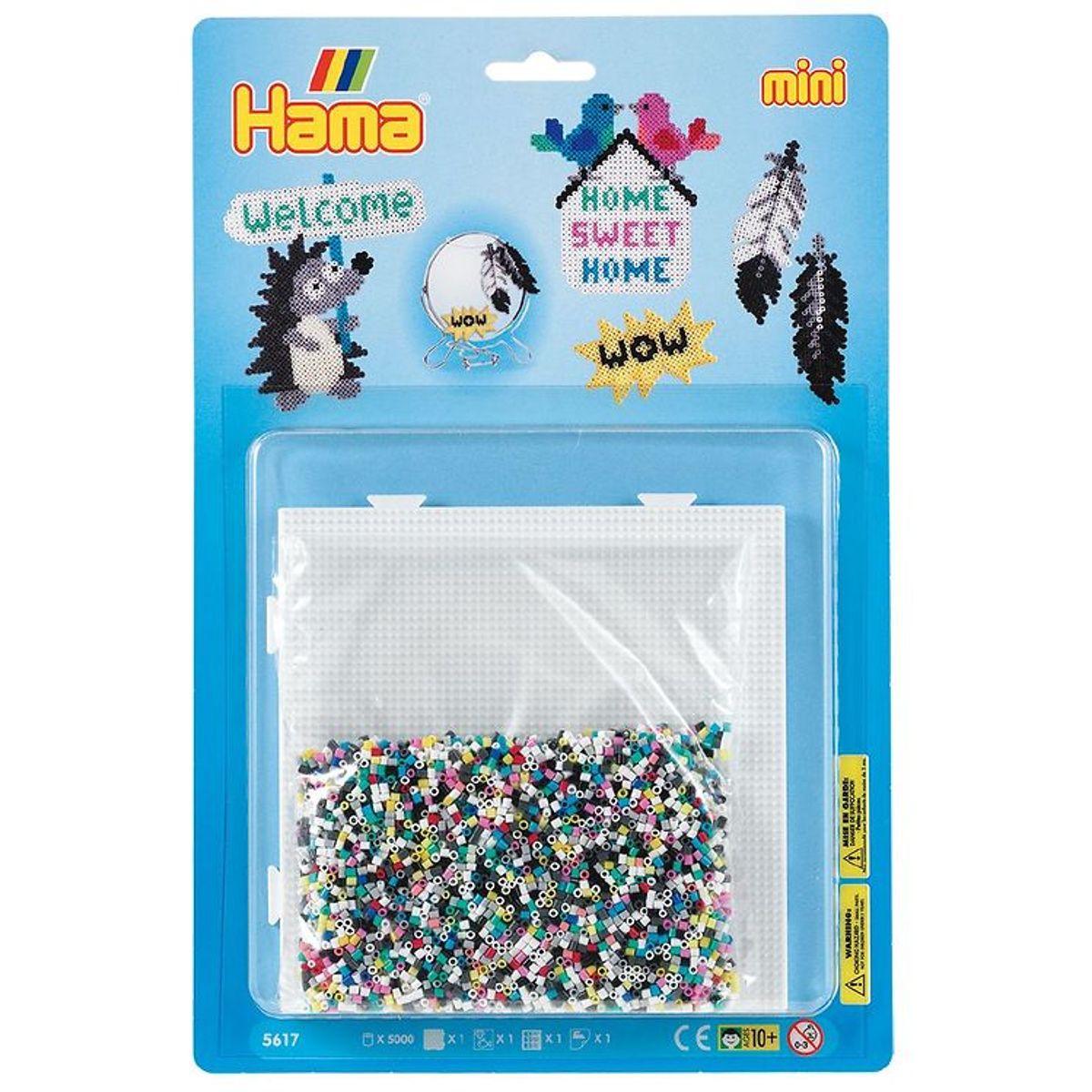 Hama Mini Perler - 5000 stk. - Home