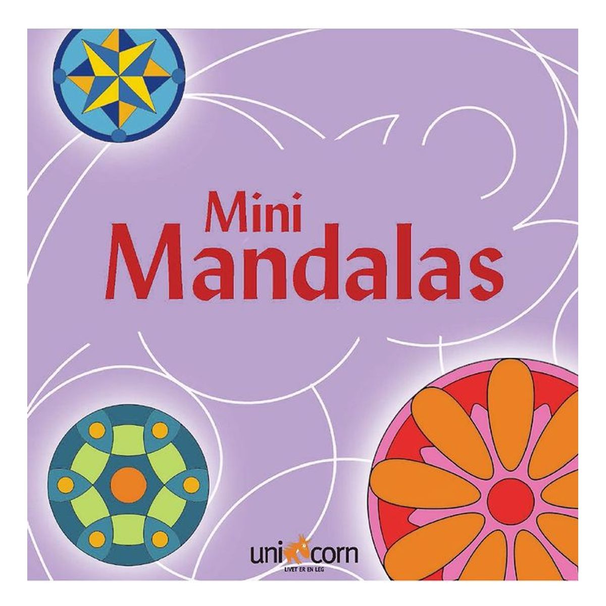 Mini Mandalas Malebog - Lilla