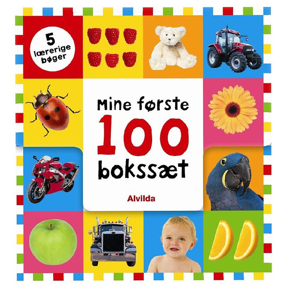 Alvilda Boks - Mine Første 100 Bokssæt - Dansk