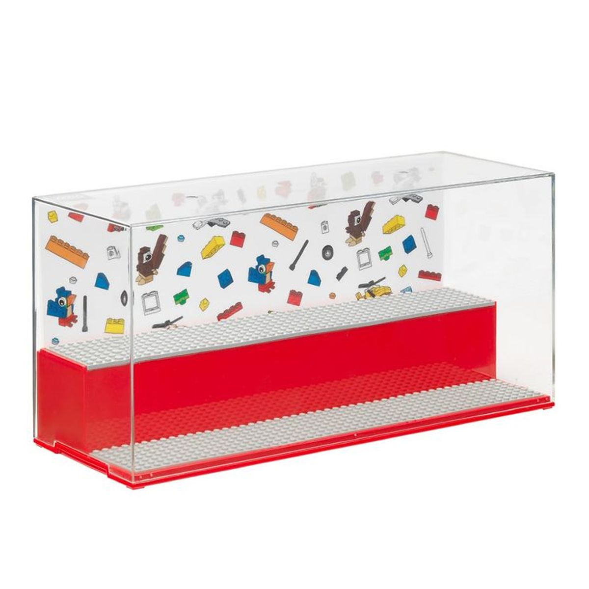 LEGO ® Storage Play & Display - 39 cm - Rød