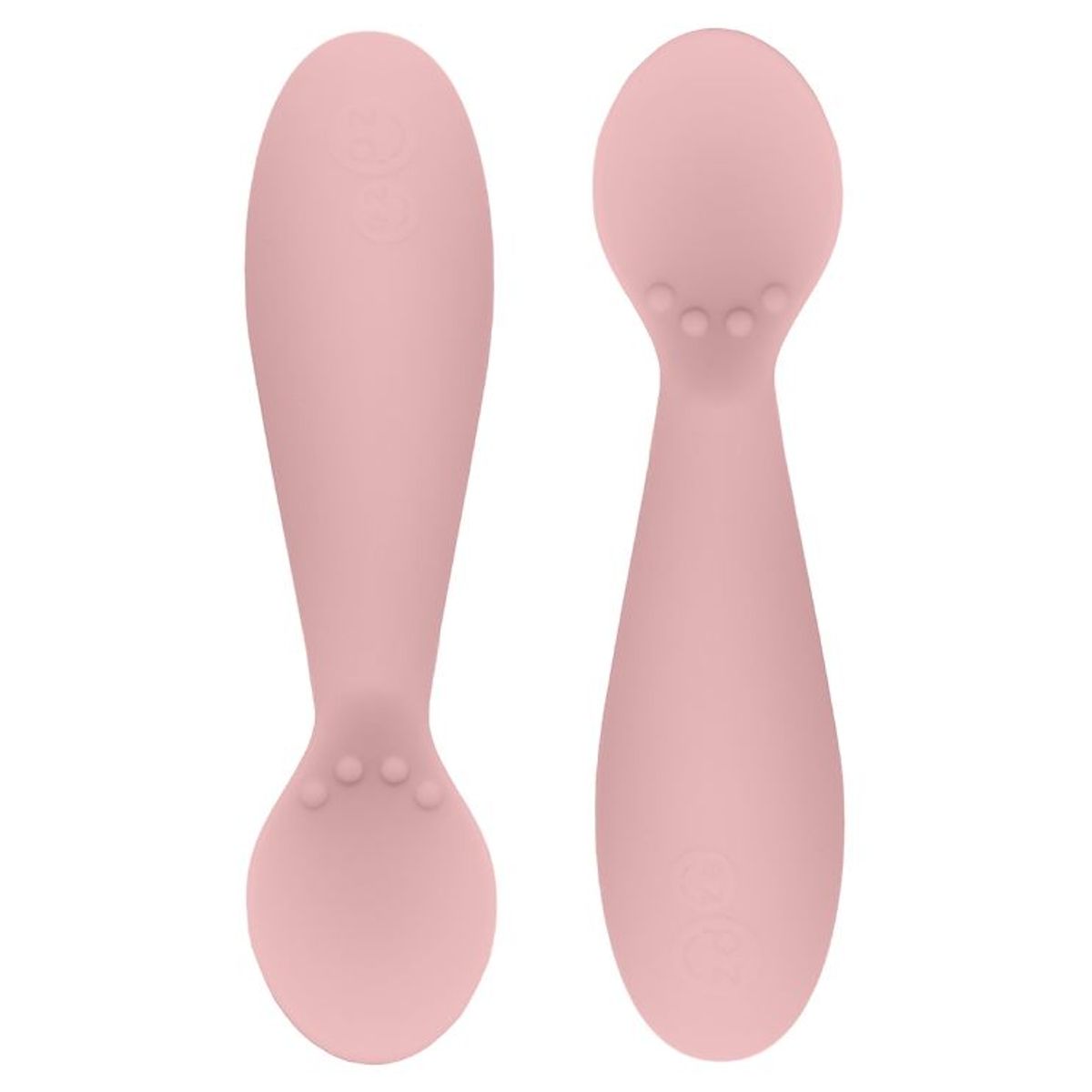 EzPz Tiny Spoon - 2-pak - Støvet Rosa