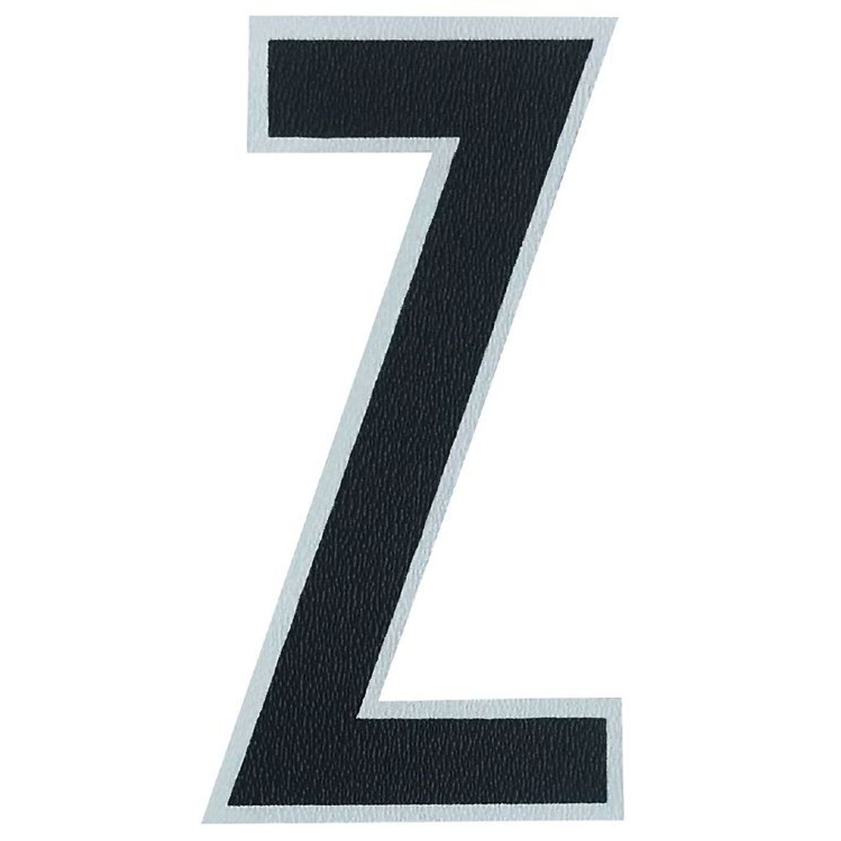 Design Letters Klistermærke - Mobil - Z - 5cm - Black